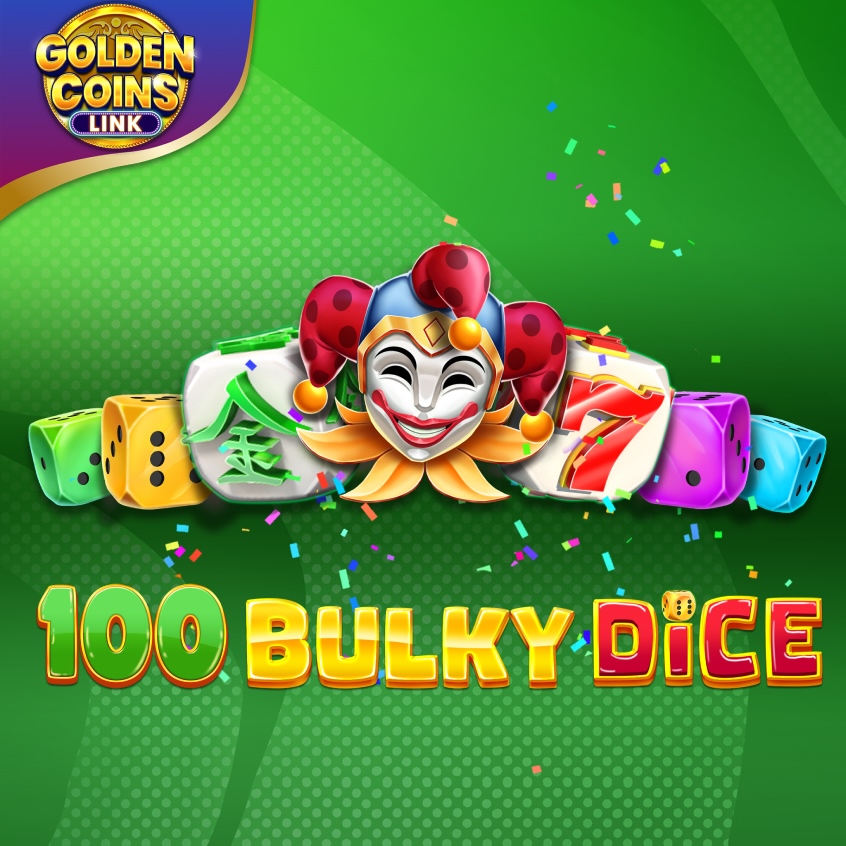 100 Bulky Dice Edition Golden Coins Link Amusnet